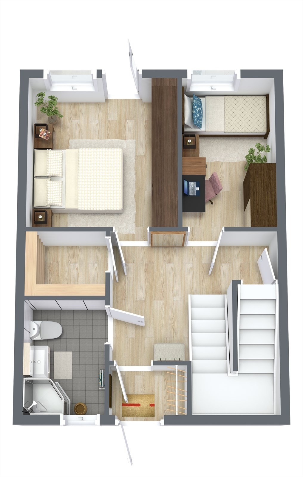 Planskisse 1. etg - avvik vil forekomme Galleribilde