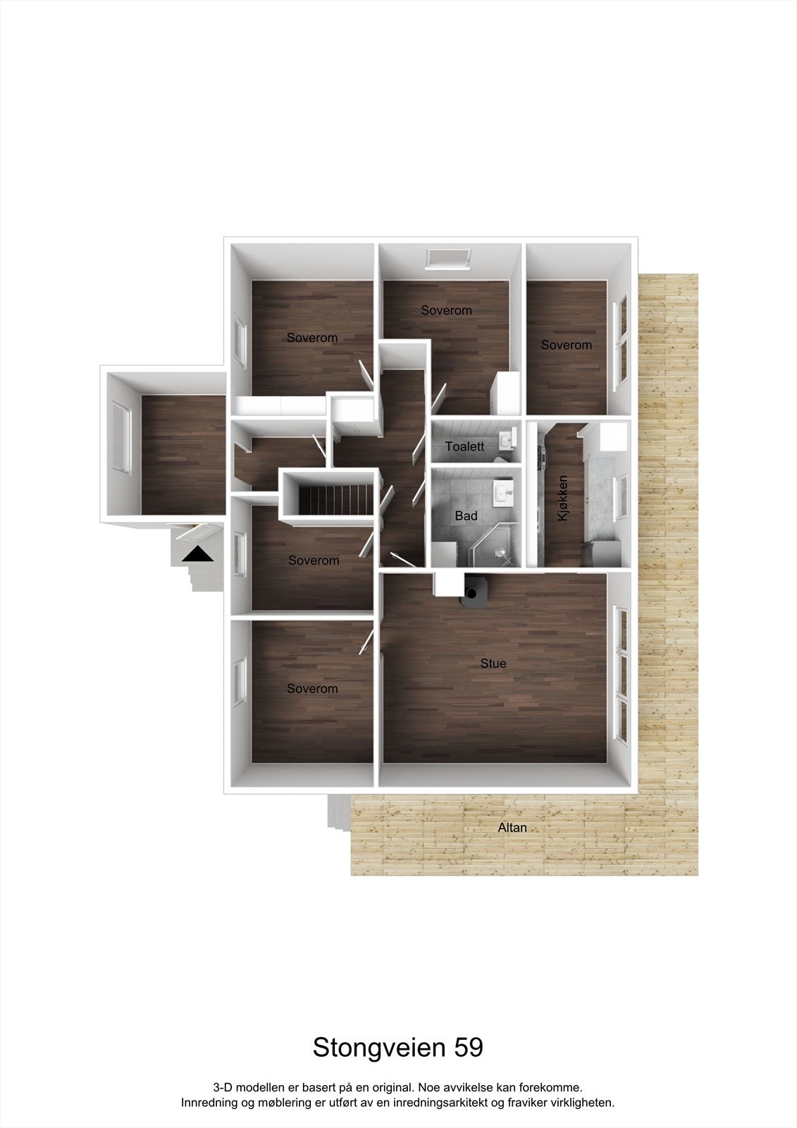 Planskisse 1. etasje Galleribilde