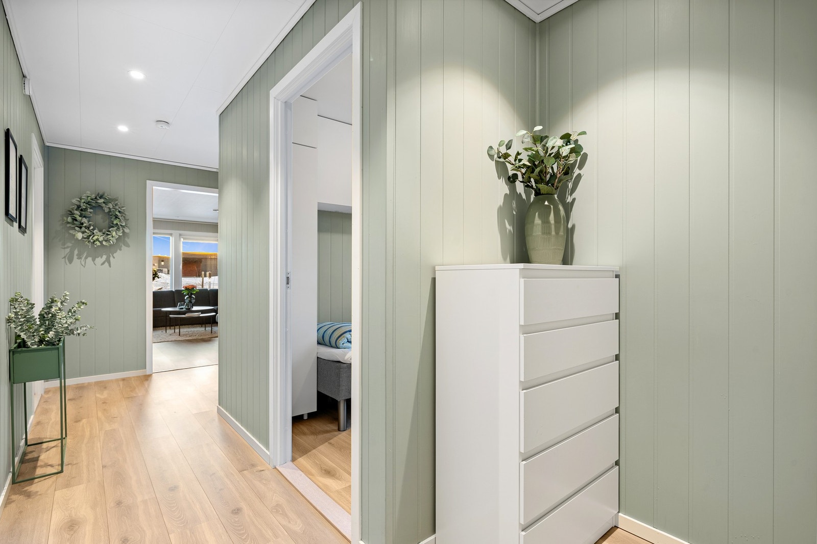 Gang på 10,5 kvm. Galleribilde