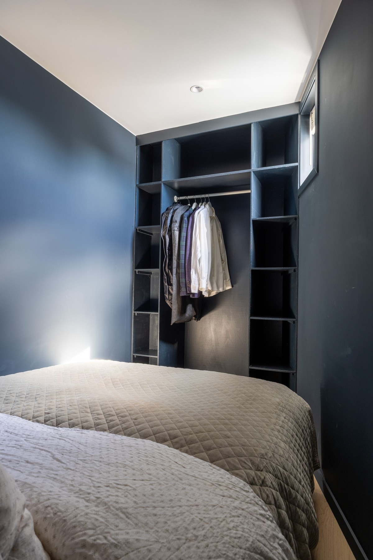 Innebygd garderobeløsning. Galleribilde