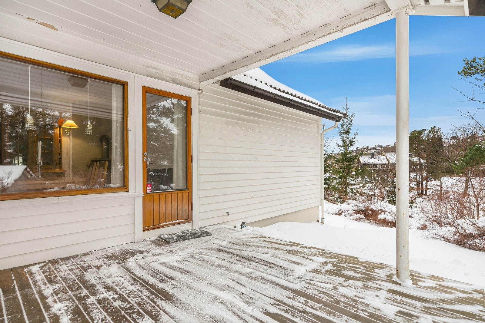 Her er det god plass utemøblement Galleribilde