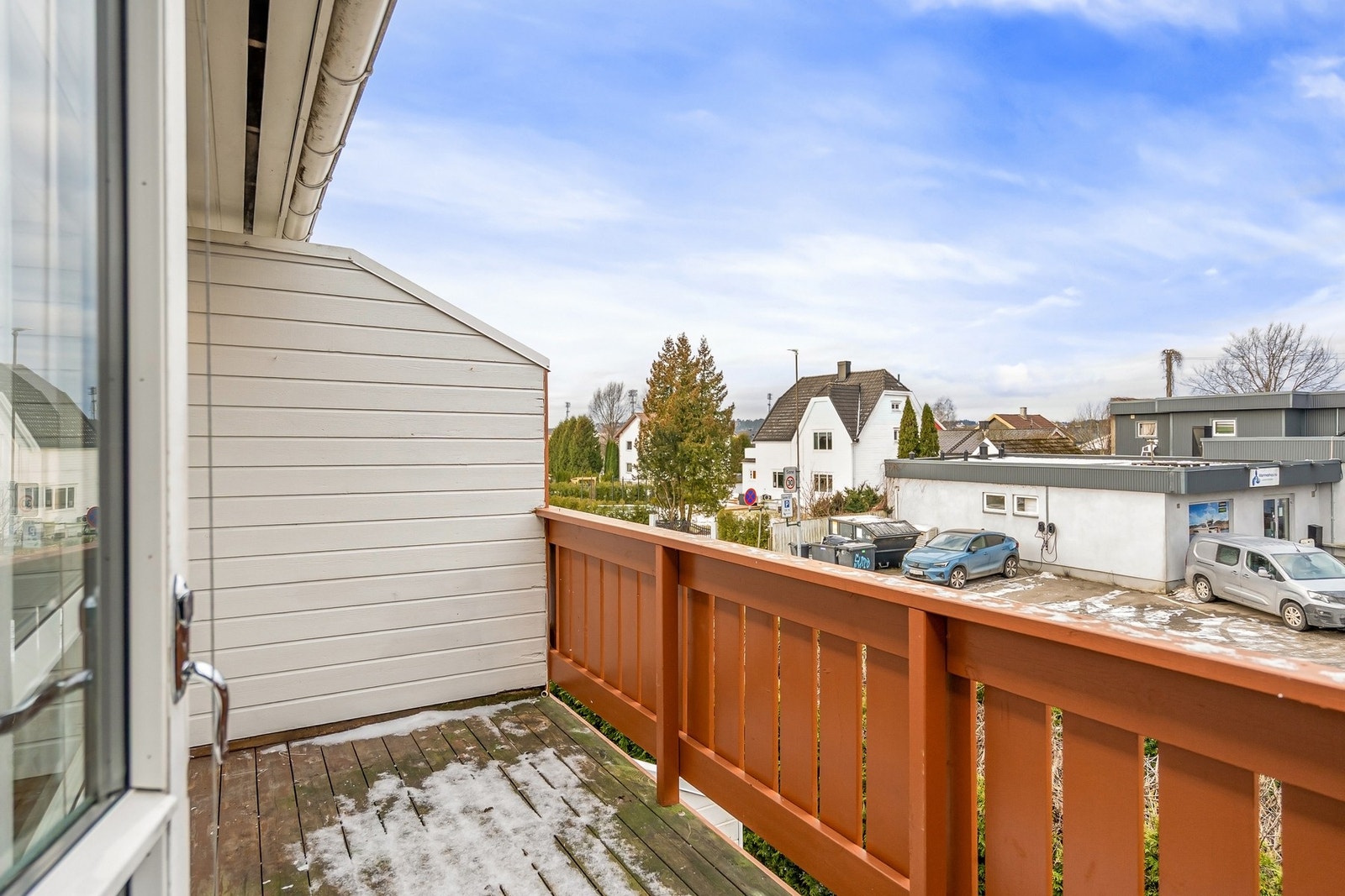 Her sitter man lunt og skjermet med oversikt over området. Galleribilde