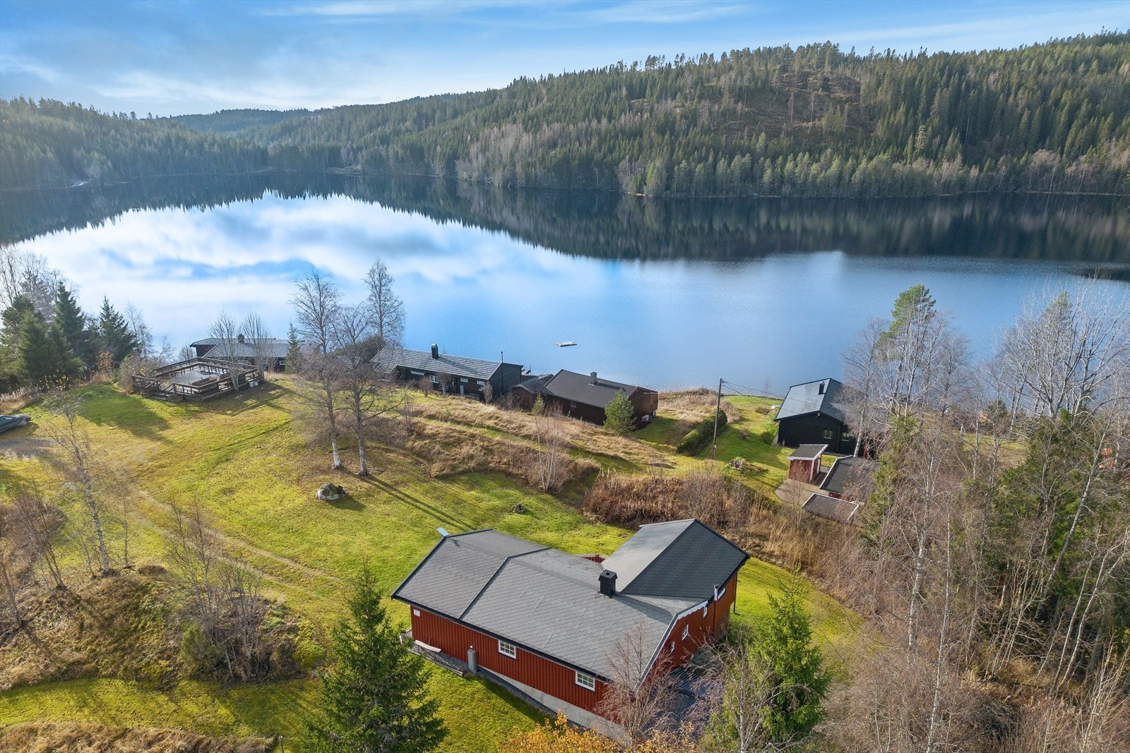 Området byr på fine natur- og skogsområder, perfekt for rekreasjon året rundt. Galleribilde
