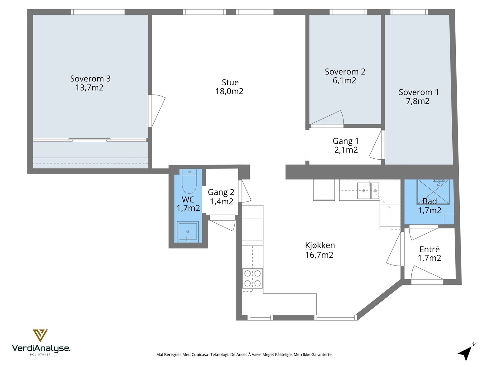 Planskisse. Galleribilde