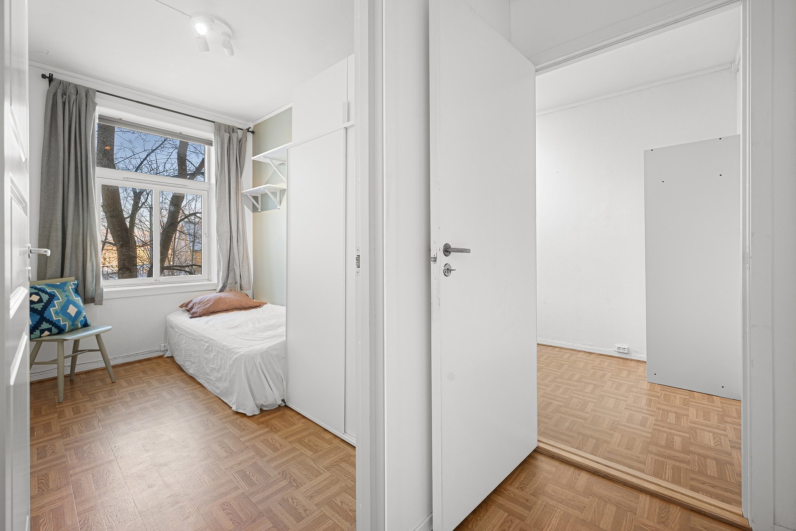 Soverom nr. 3 er på 6 kvadratmeter. Galleribilde