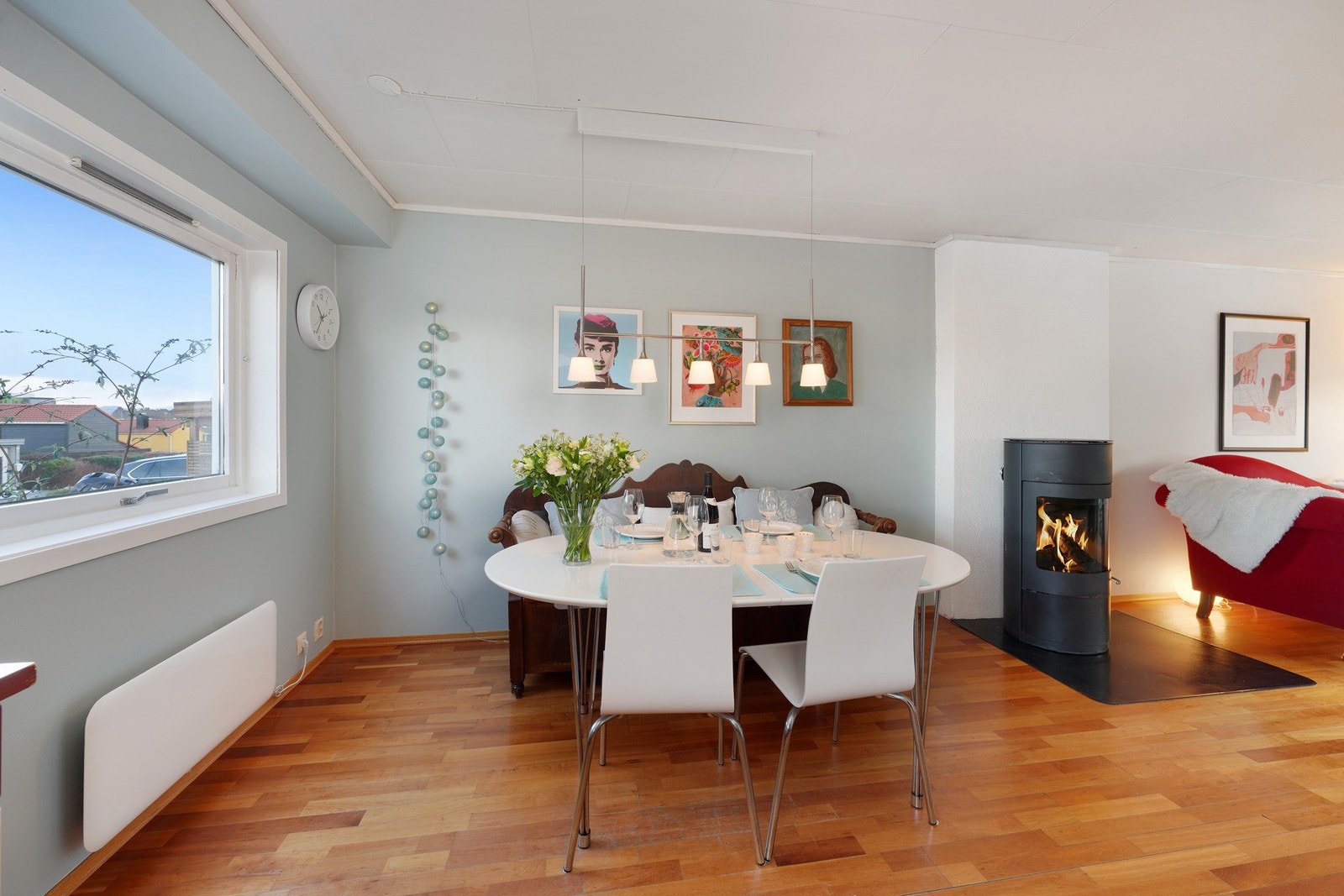 Vedovn er sentralt plassert i etasjen Galleribilde