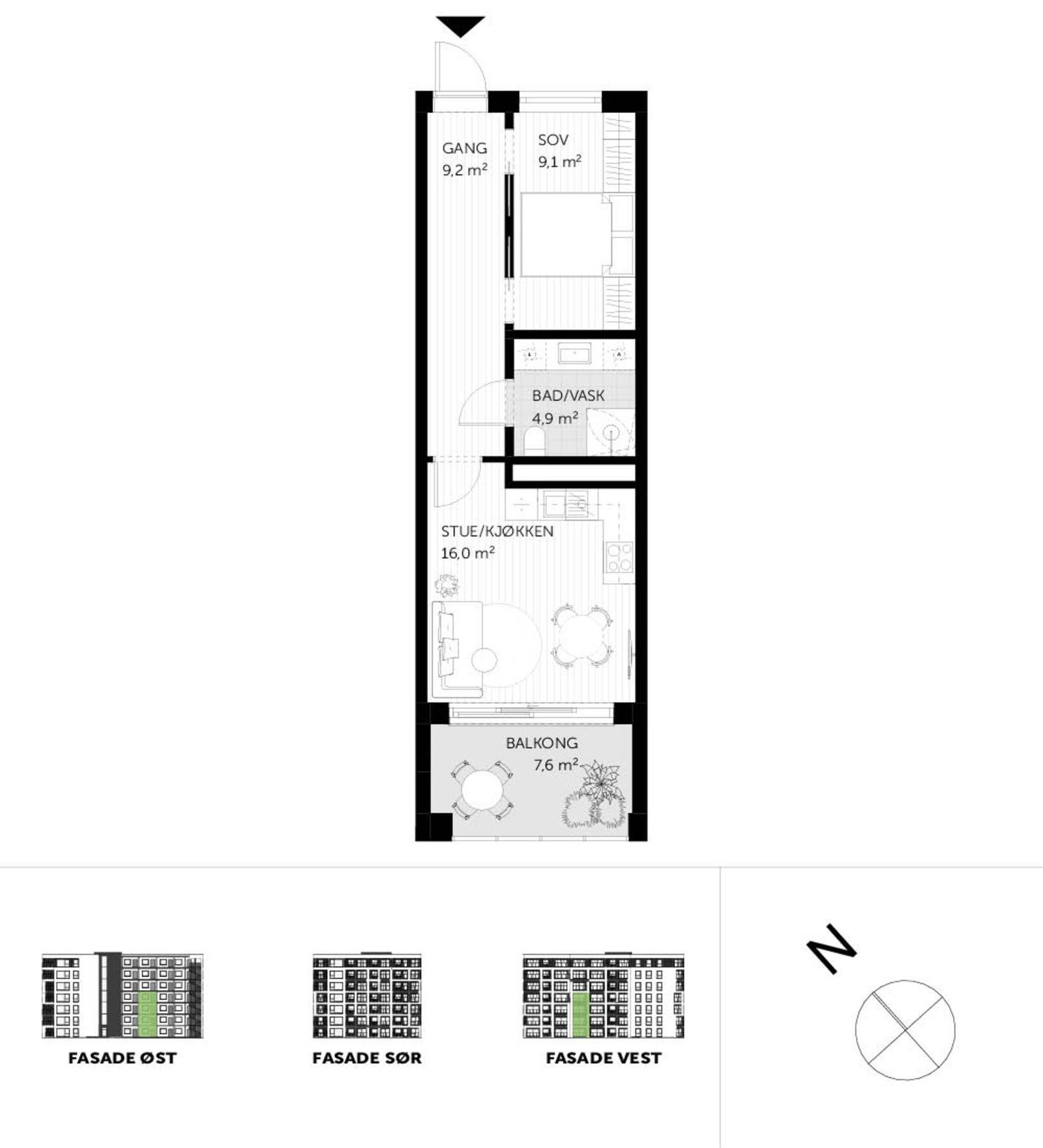 Plantegning - M407 Galleribilde