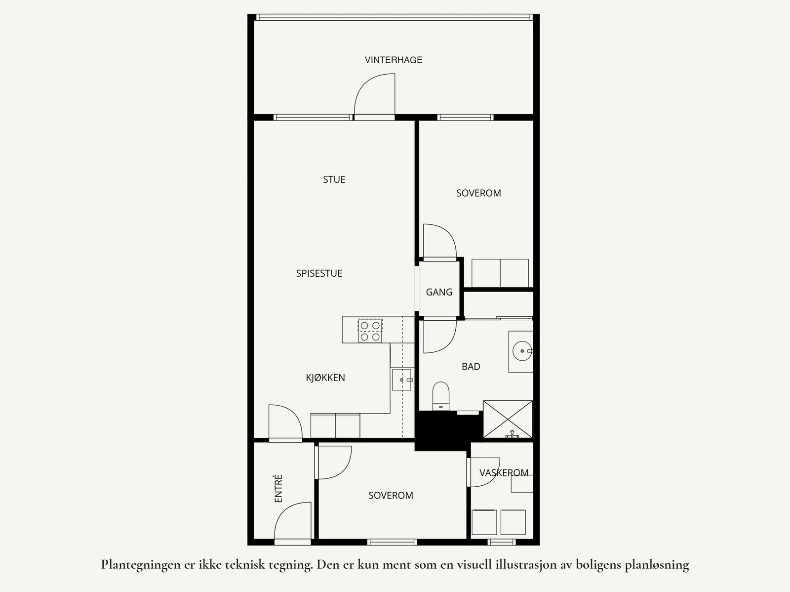 Plantegning. Galleribilde