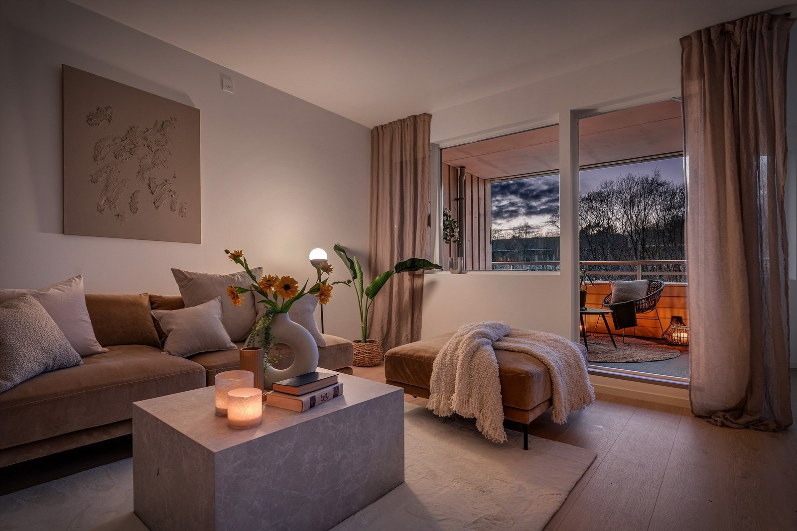 - Varmtvann, TV/internett m.m. er inkludert i felleskostnadene! - Galleribilde