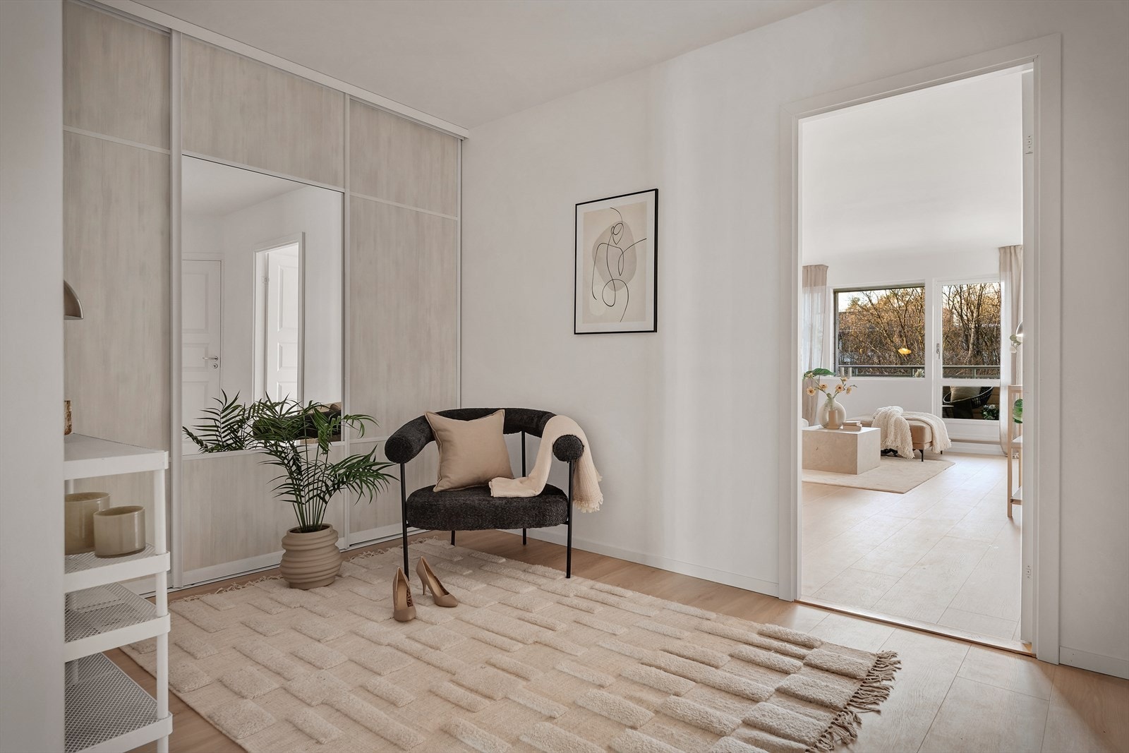 - Entréen gir et fantastisk førstegangsinntrykk av leiligheten - Galleribilde
