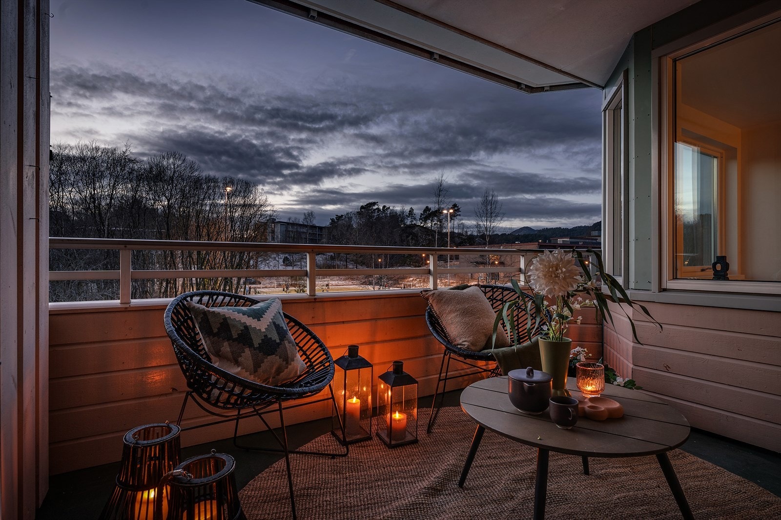 - Her har du tilgang til 2 balkonger med gode solforhold - Galleribilde