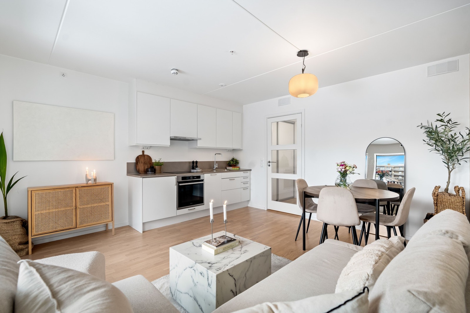 Her er det balansert ventilasjon som gir et godt og behagelig inneklima. Galleribilde