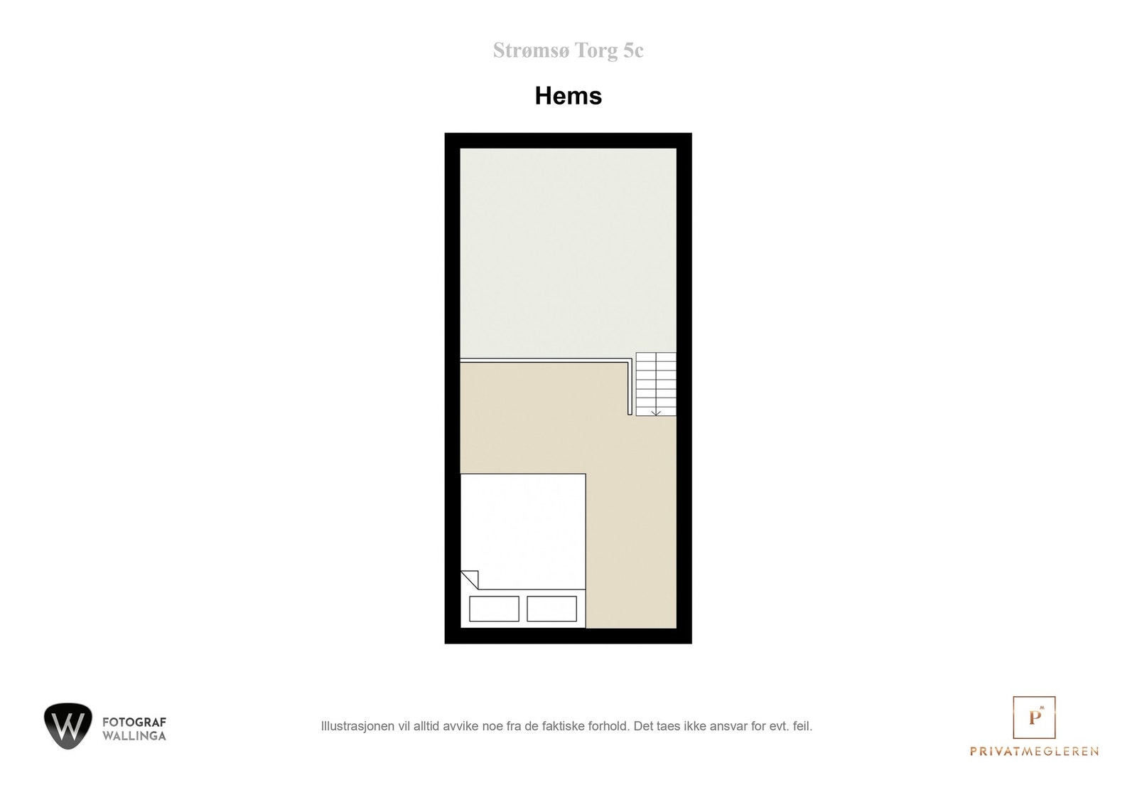 Plantegning hems. Galleribilde