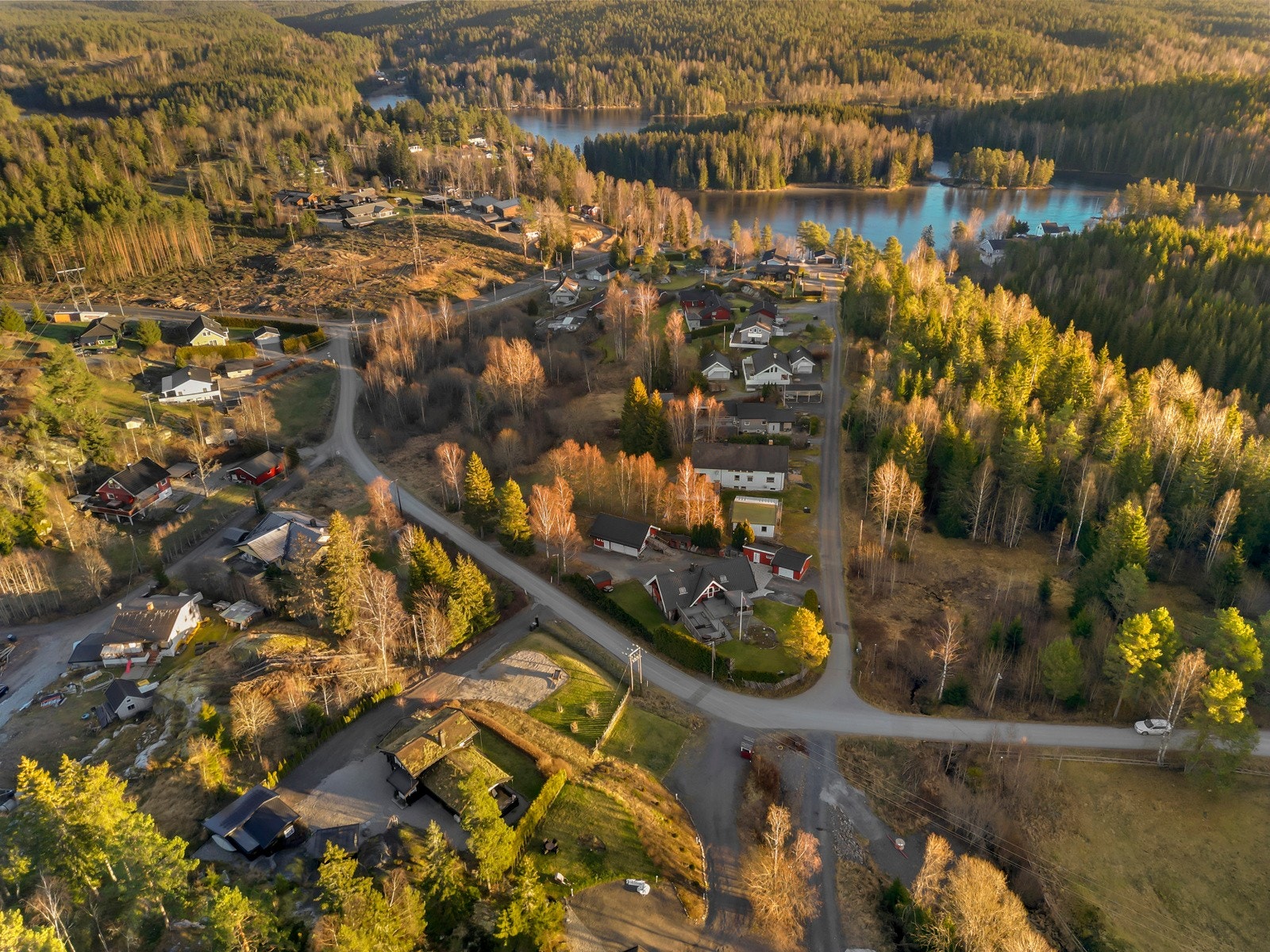 Dronefoto Galleribilde