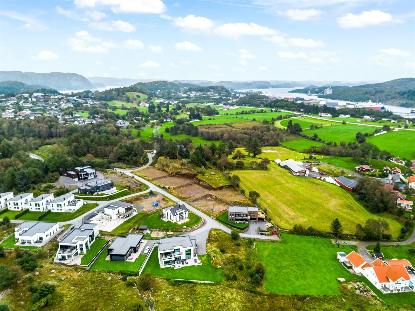 Dronefoto Galleribilde