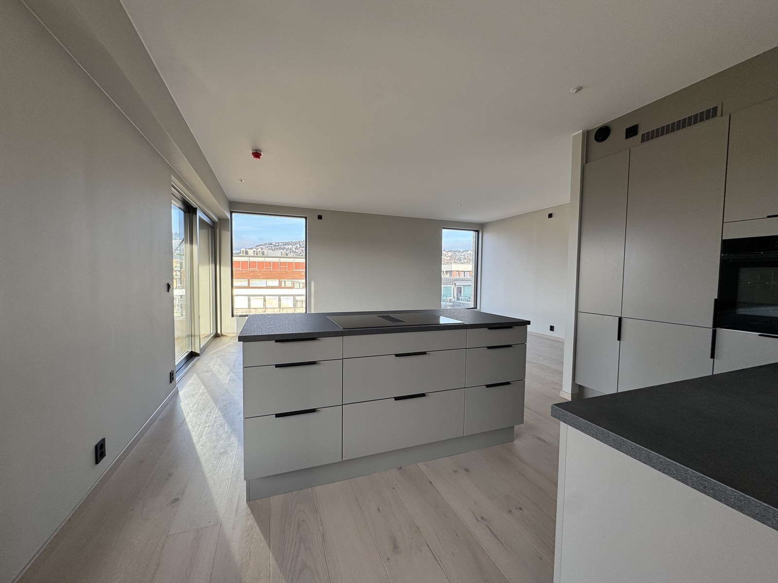 Bilde fra byggeplass, 29/1-26. Galleribilde