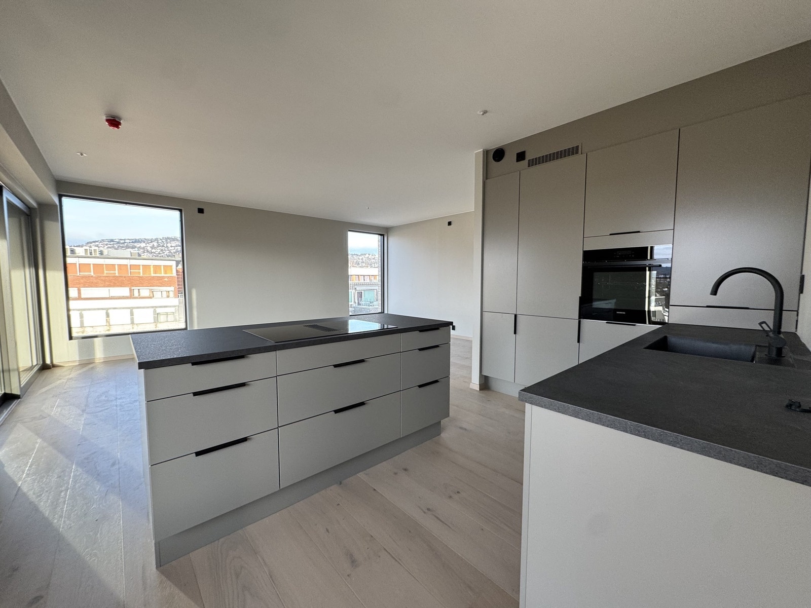 Bilde fra byggeplass, 29/1-26. Galleribilde