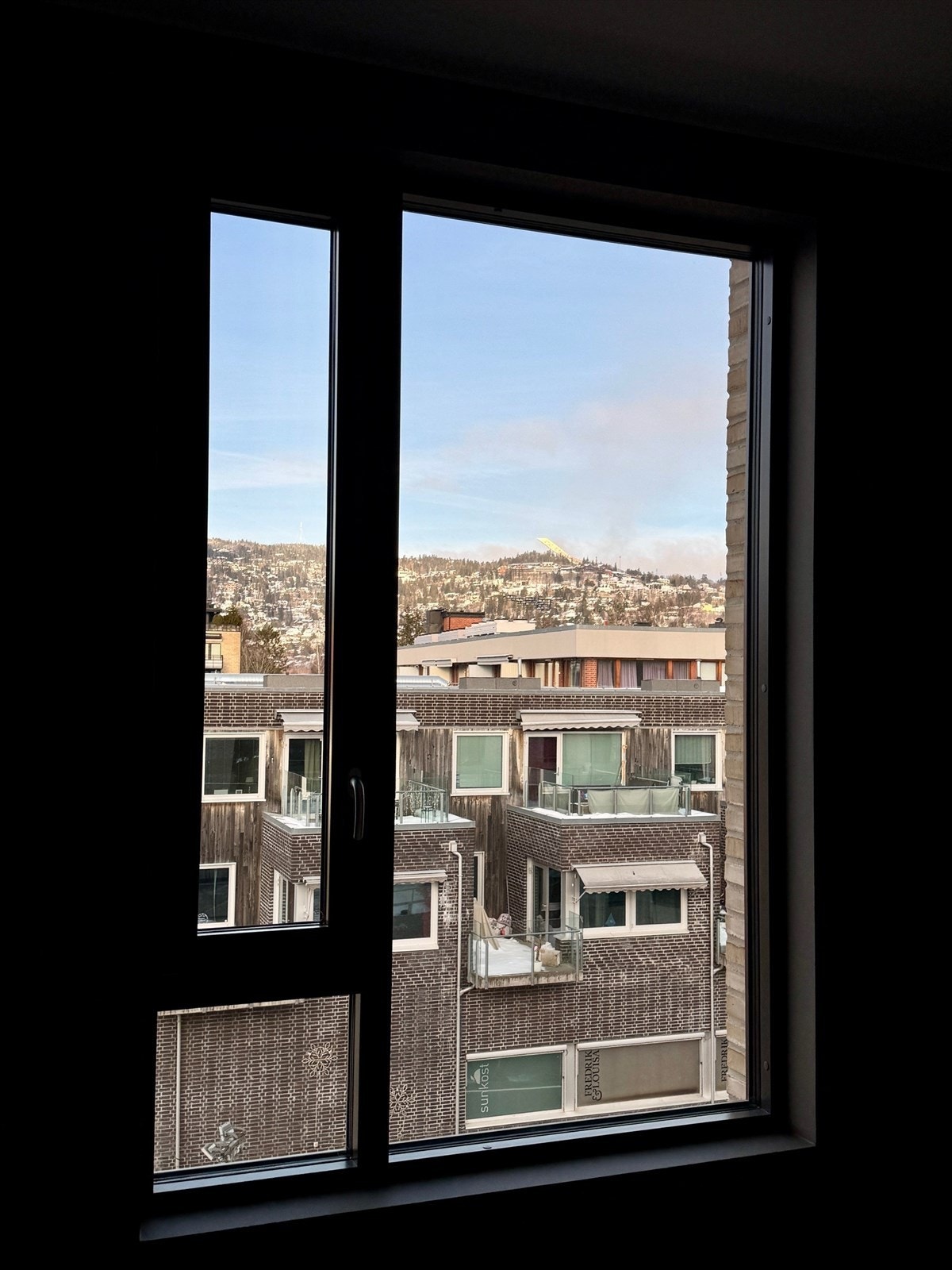 Bilde fra byggeplass, 29/1-26. Galleribilde