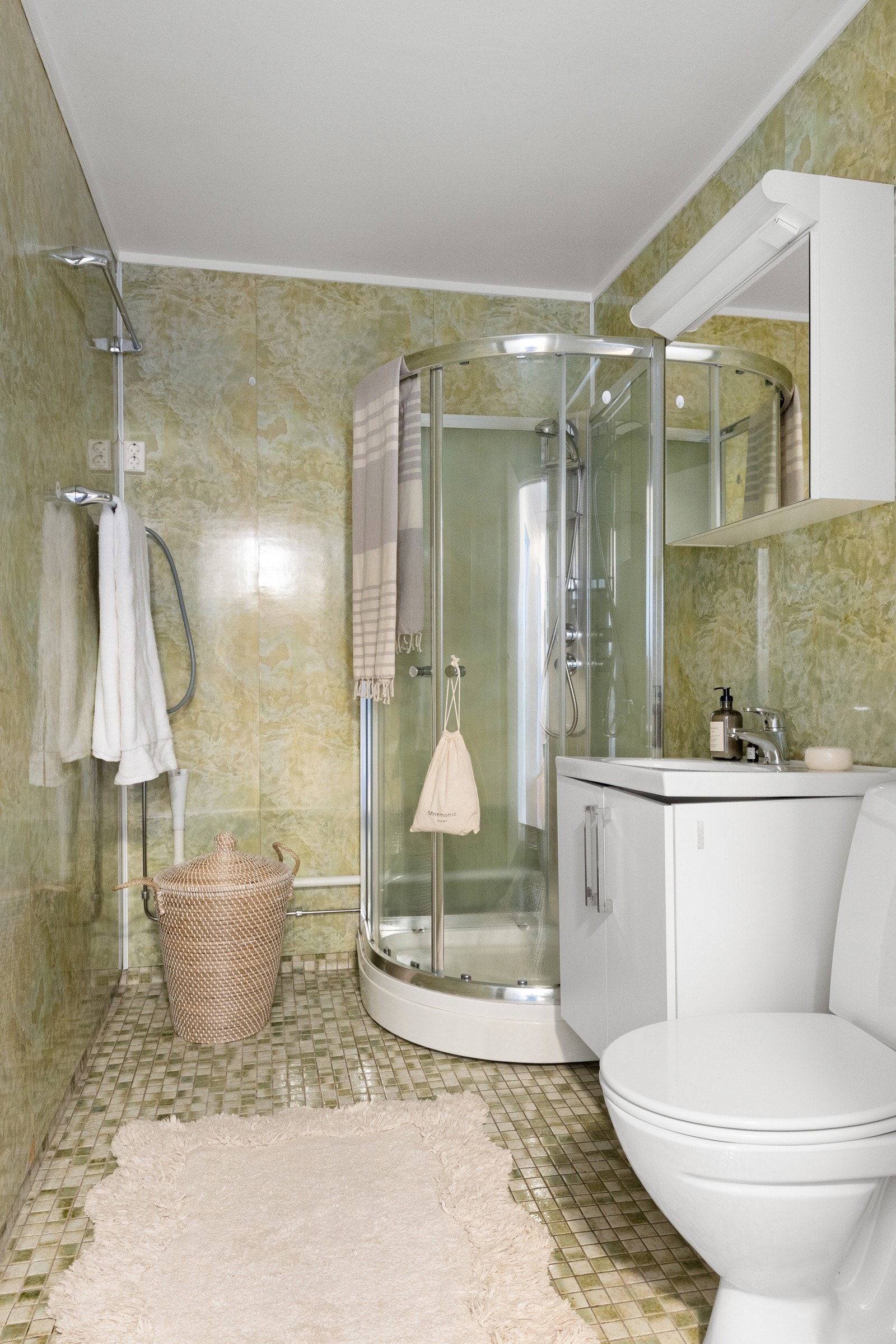 Det er videre opplegg for vaskemaskin. Galleribilde