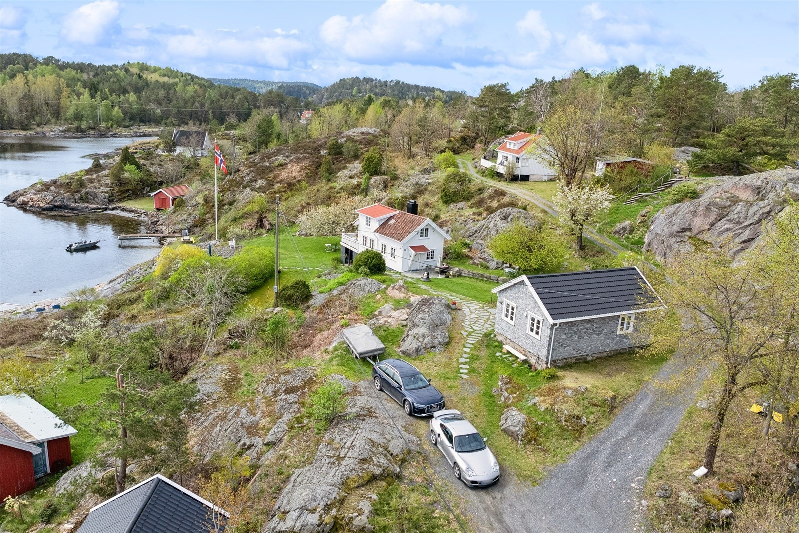 Eiendommen har gjennomgått omfattende oppgraderinger siden overtakelsen i 2017. Galleribilde