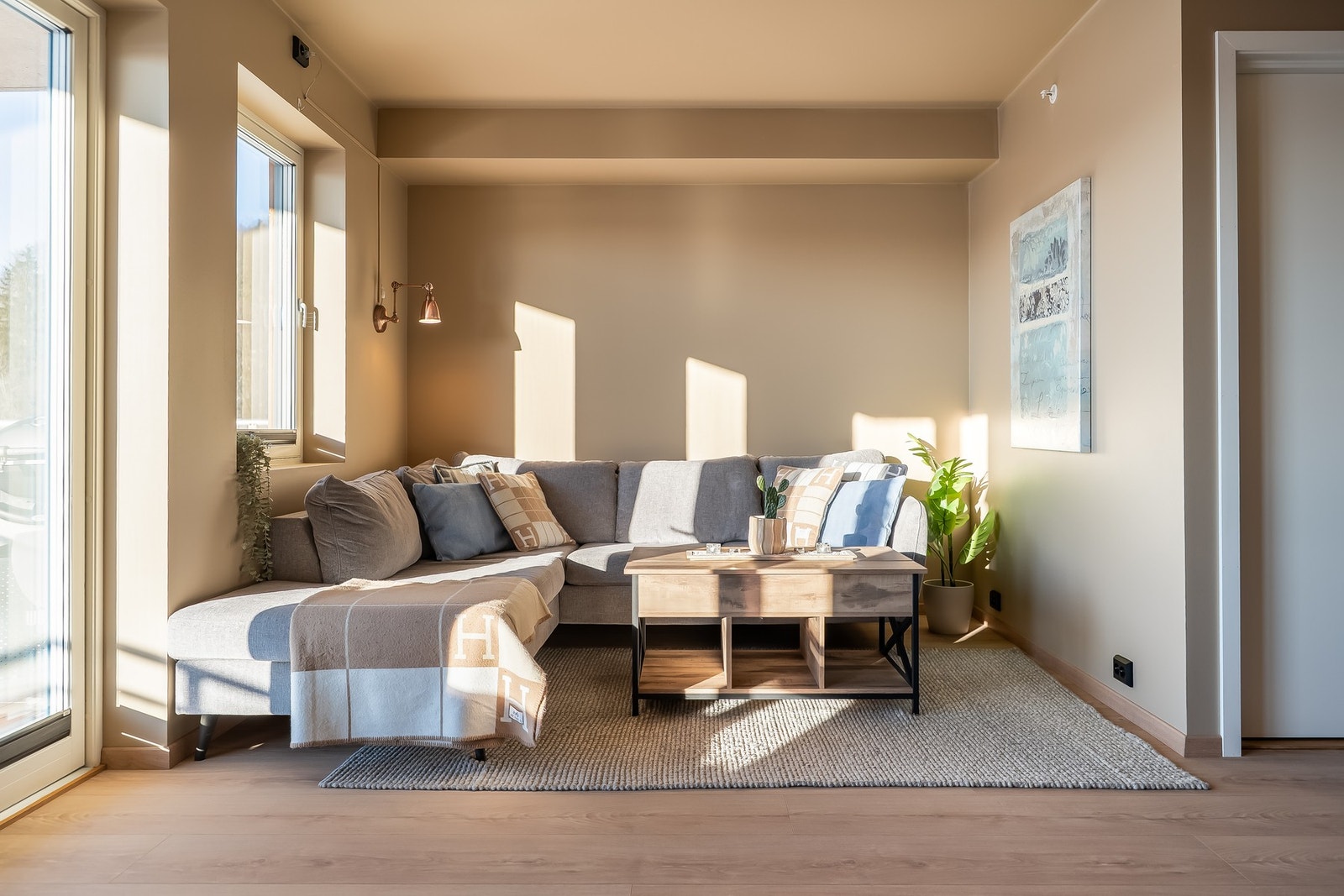 Balansert ventilasjon og fjernvarme. Galleribilde