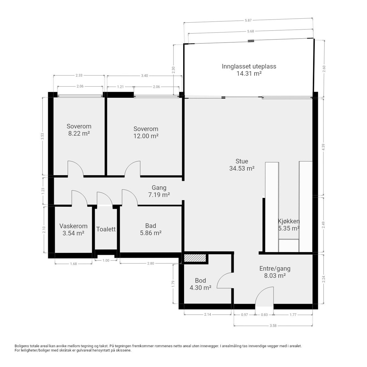 Plantegning. Galleribilde