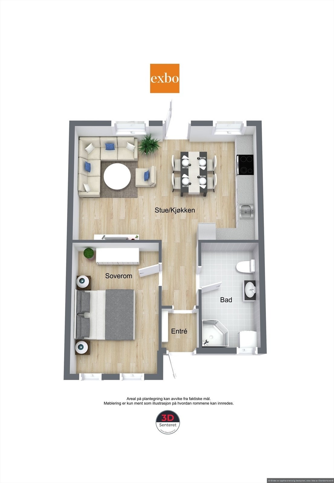 Plantegning. Galleribilde