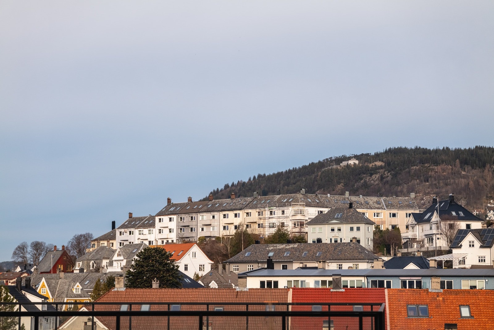 Flott utsikt mot Fløyen... Galleribilde
