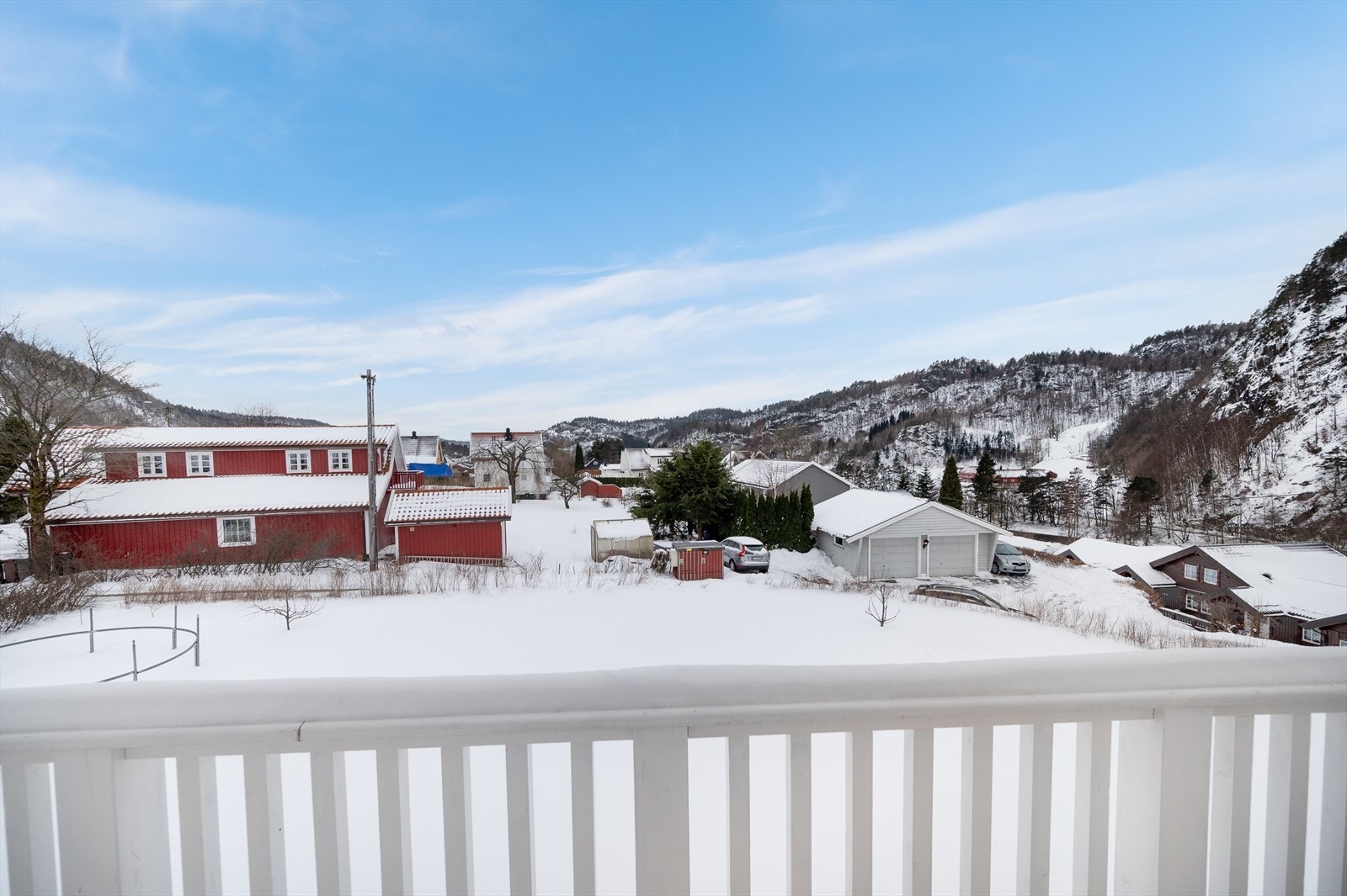 Sydvendt balkong utenfor hovedsoverom Galleribilde