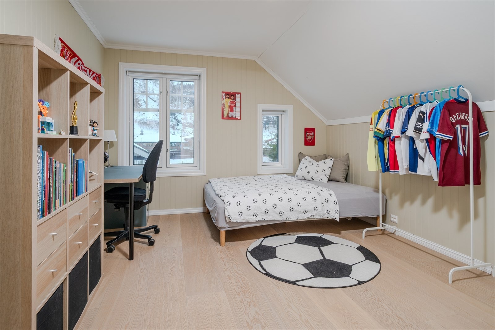 Barnerom med god størrelse Galleribilde