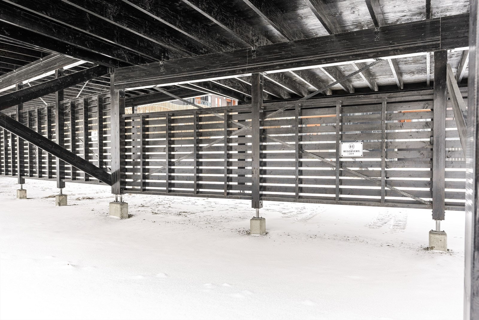 Carportplass nr. 41. Galleribilde