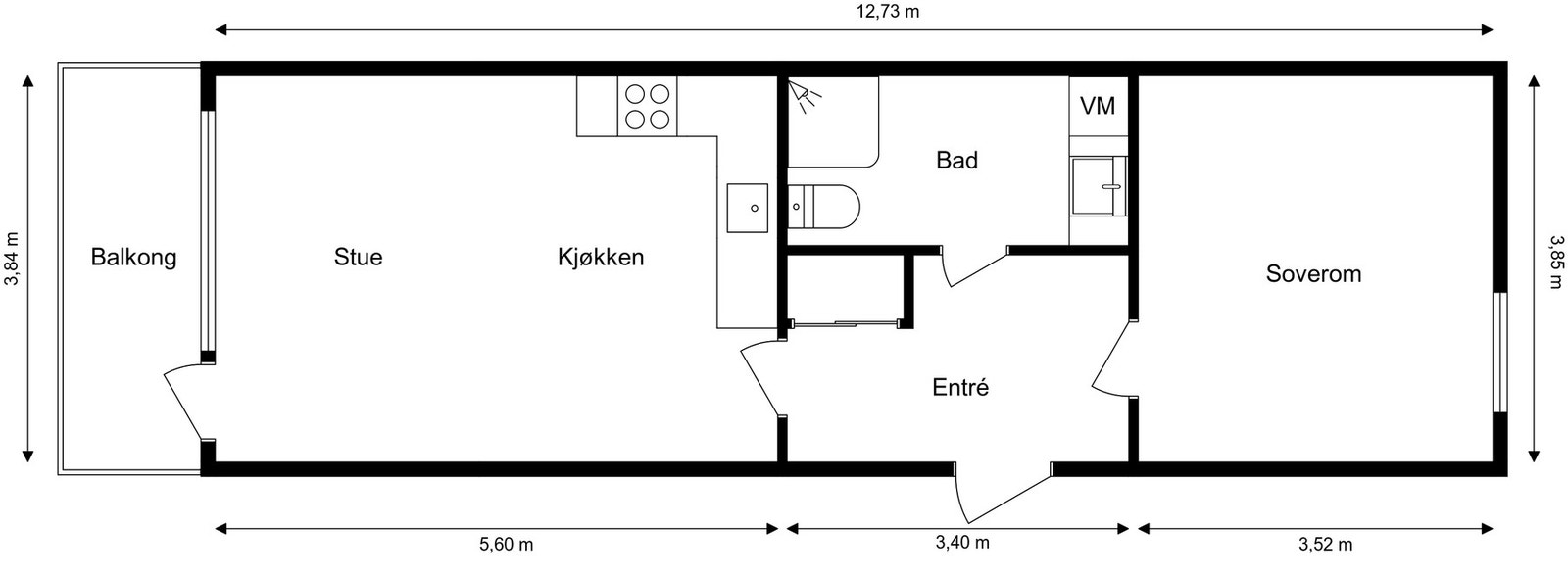 Plantegning. Galleribilde