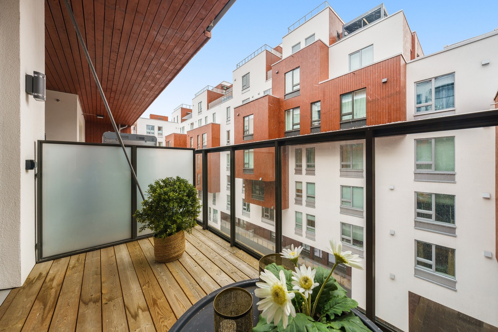 Herlig balkong på 6m². Galleribilde