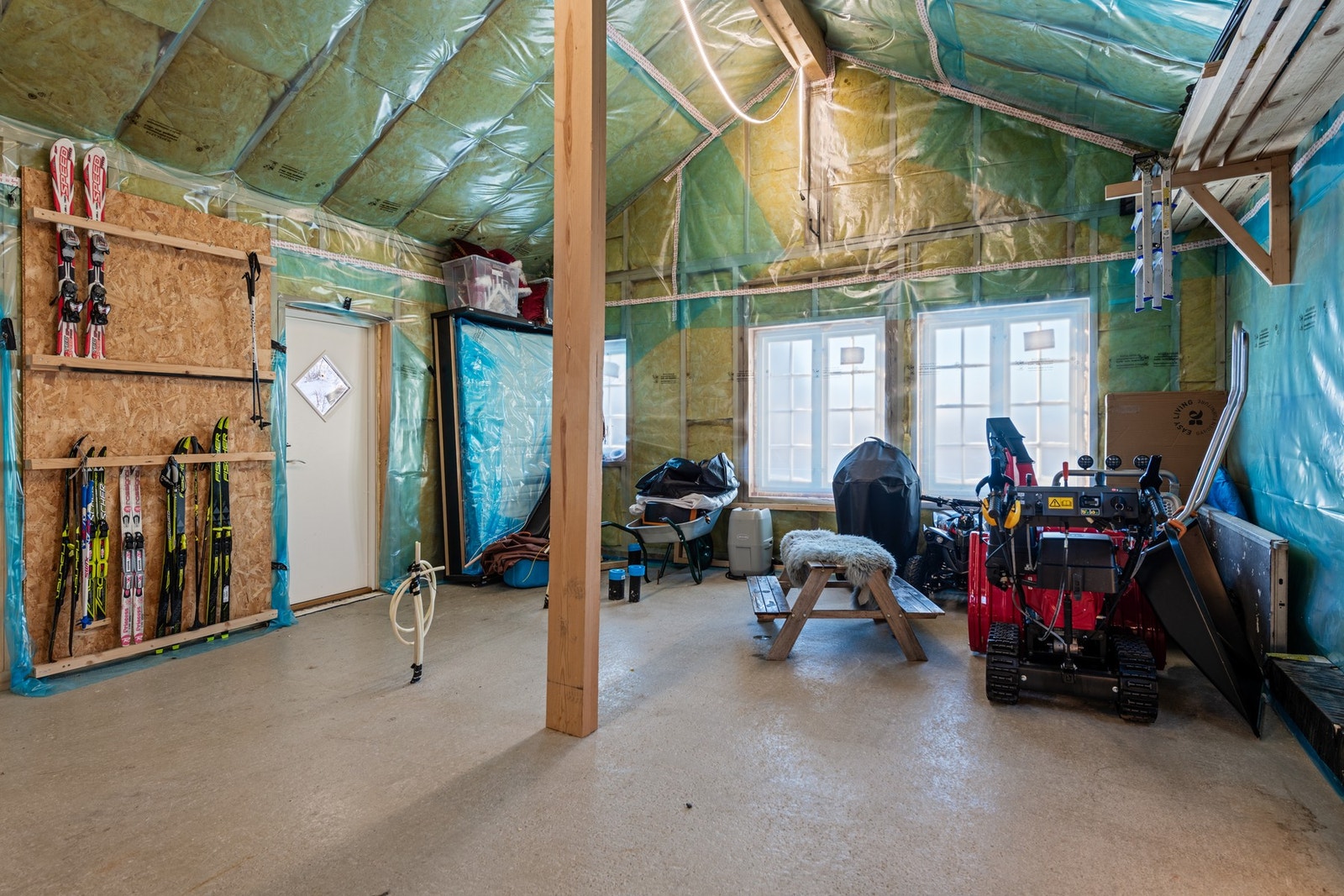 Annekset anses innvendig som et råbygg Galleribilde