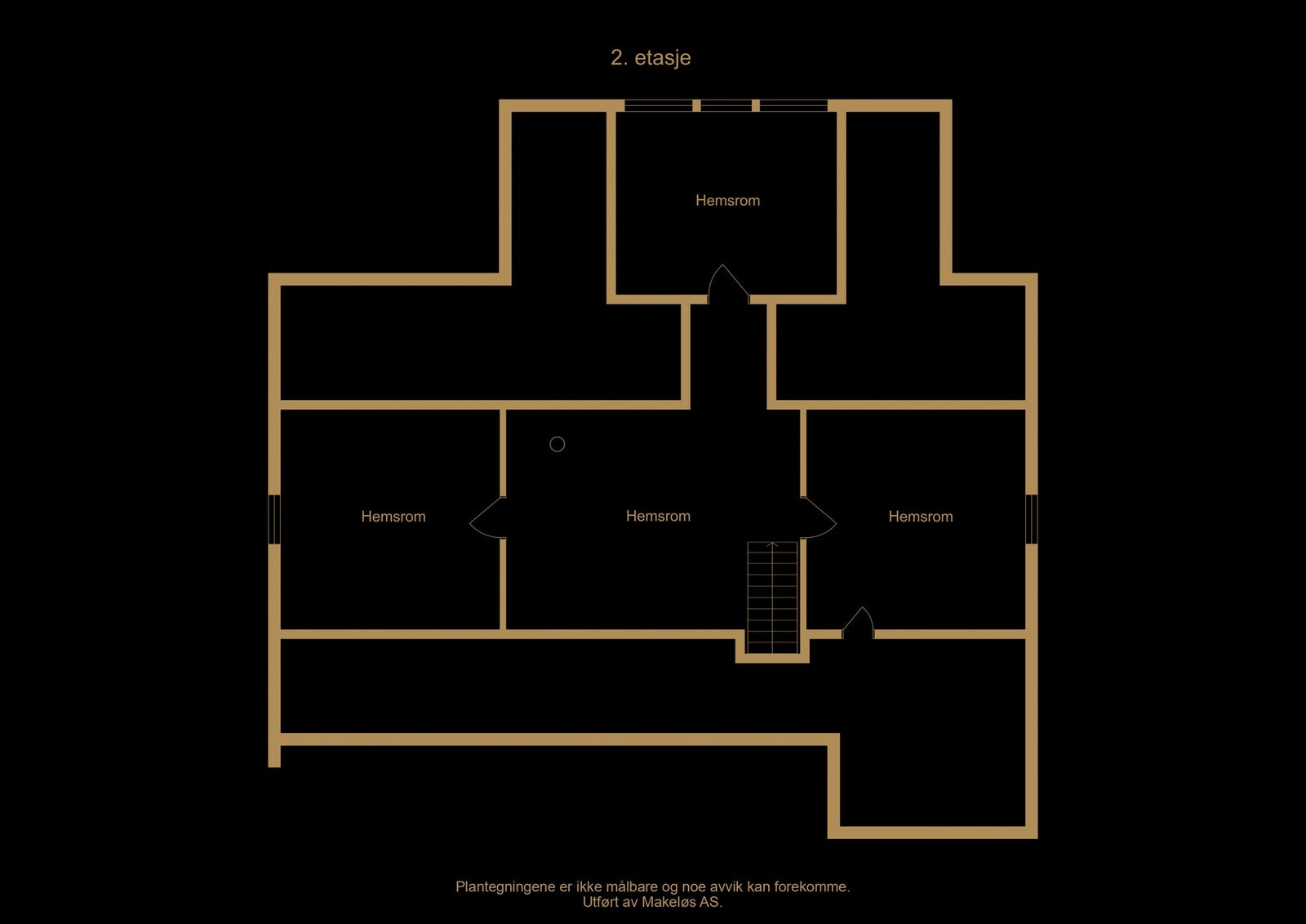 Plantegning hems - illustrasjon, avvik kan forekomme Galleribilde