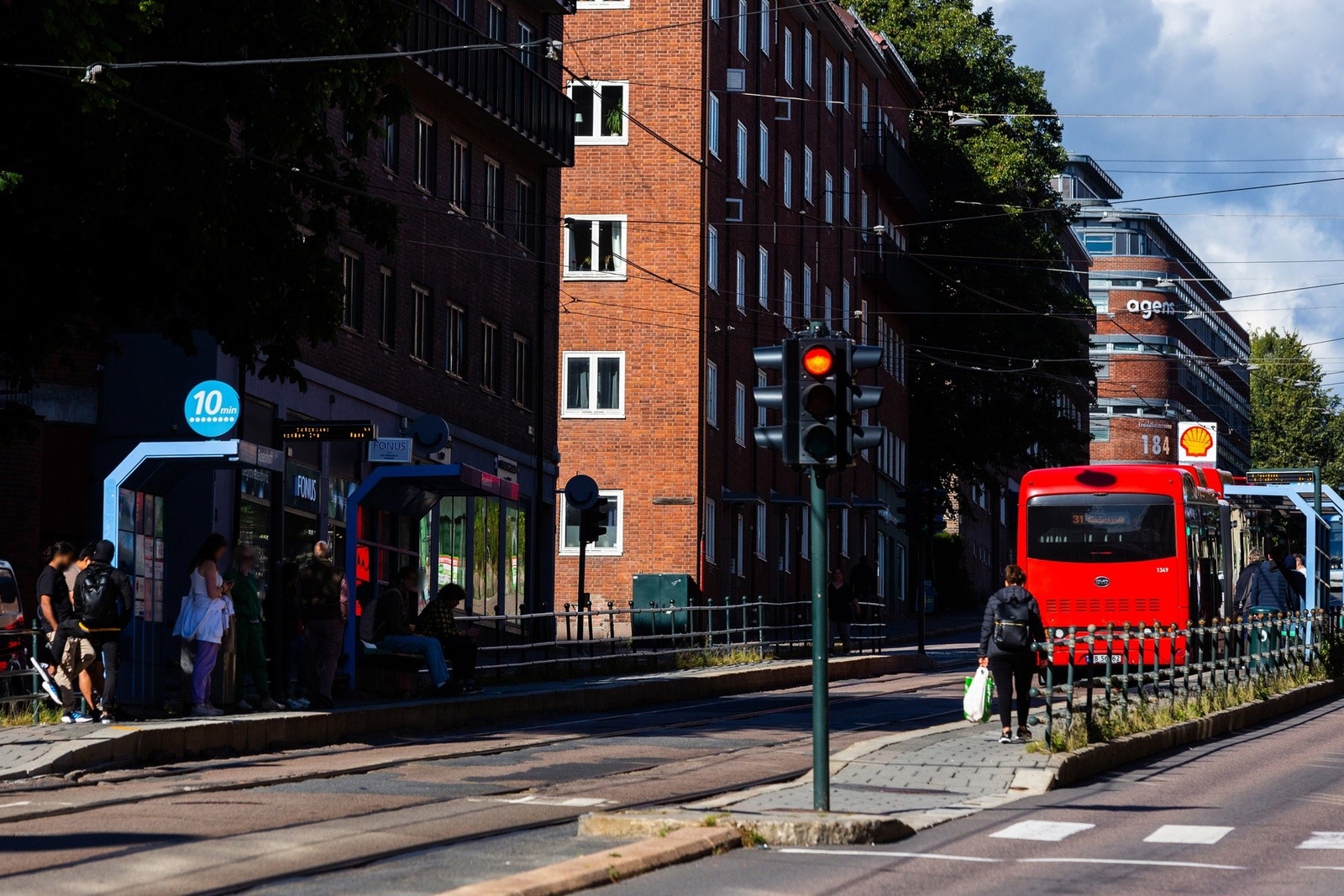 Rosenhoff Trikkholdeplass Galleribilde