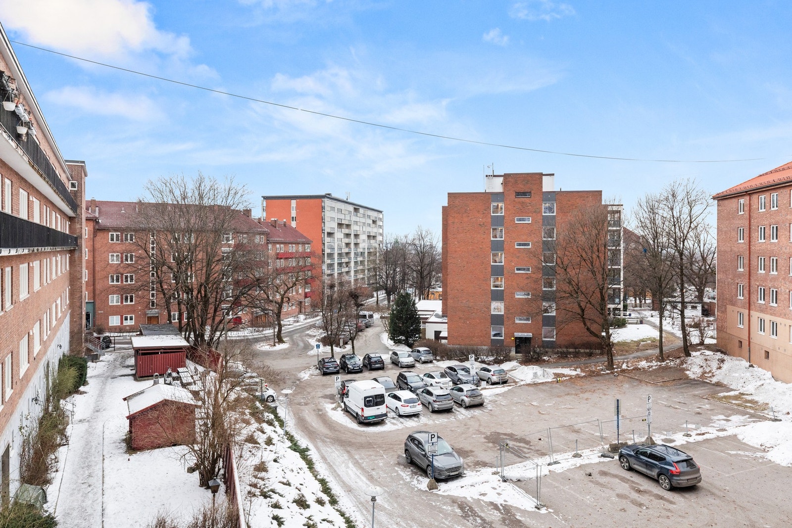 Utsyn fra stuen. Galleribilde