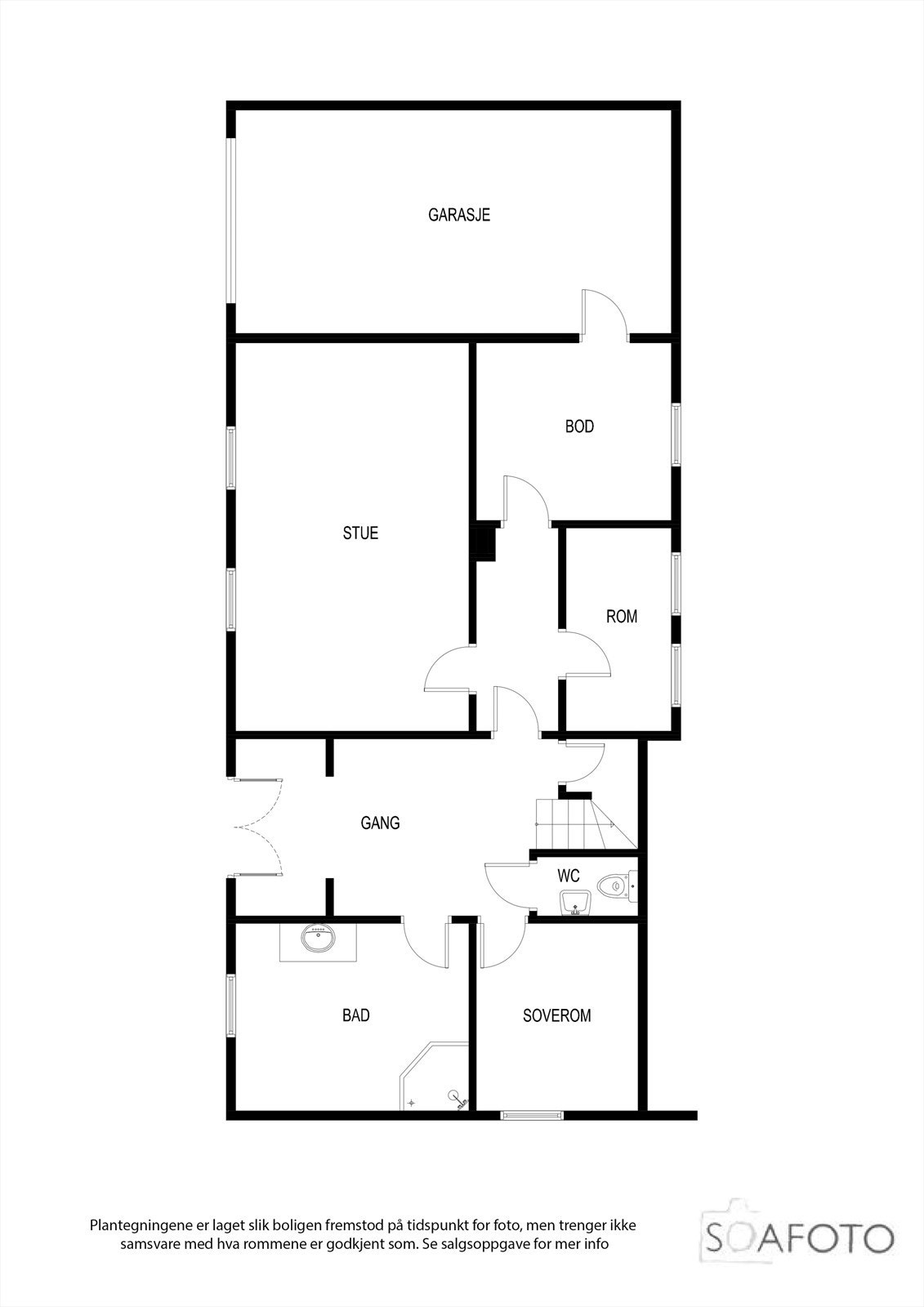 håvollveien 12 Etg1 2D Galleribilde