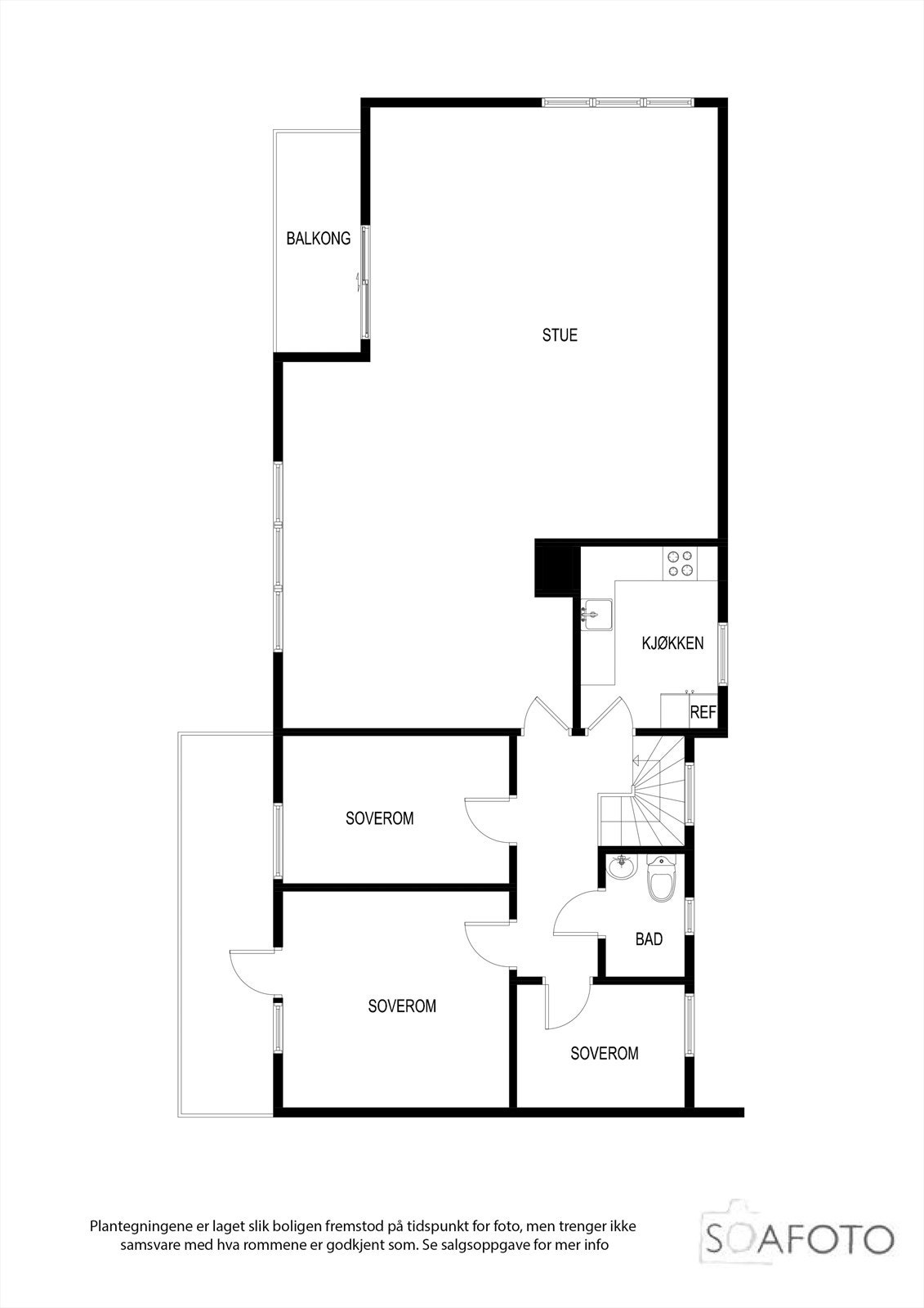 håvollveien 12 Etg2 2D Galleribilde