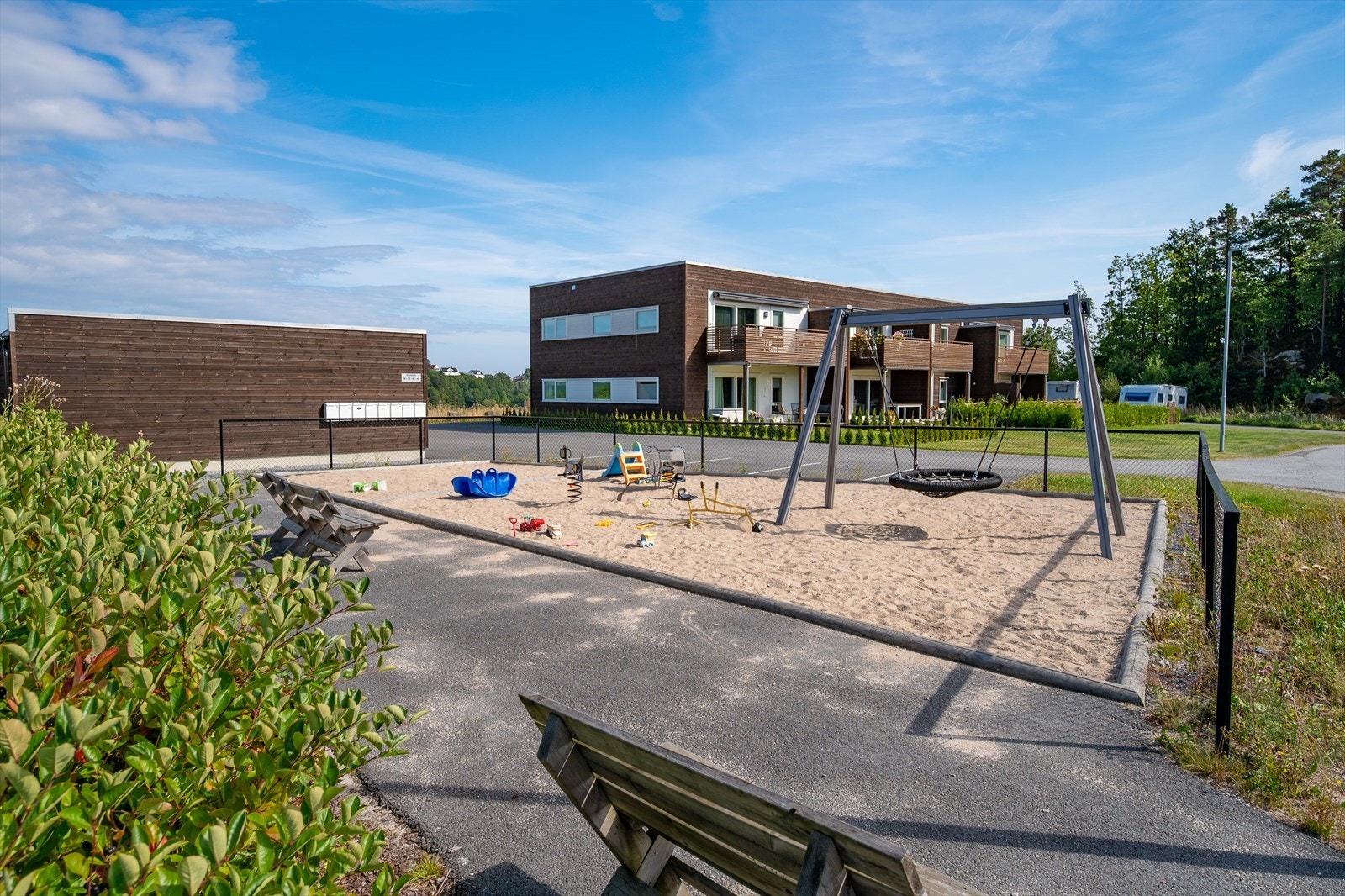 Lekeplass i området Galleribilde