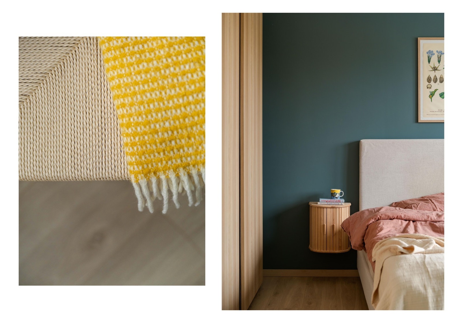 På motsatt side av leiligheten ligger hovedsoverommet. Vi tar en nærmere titt! Galleribilde