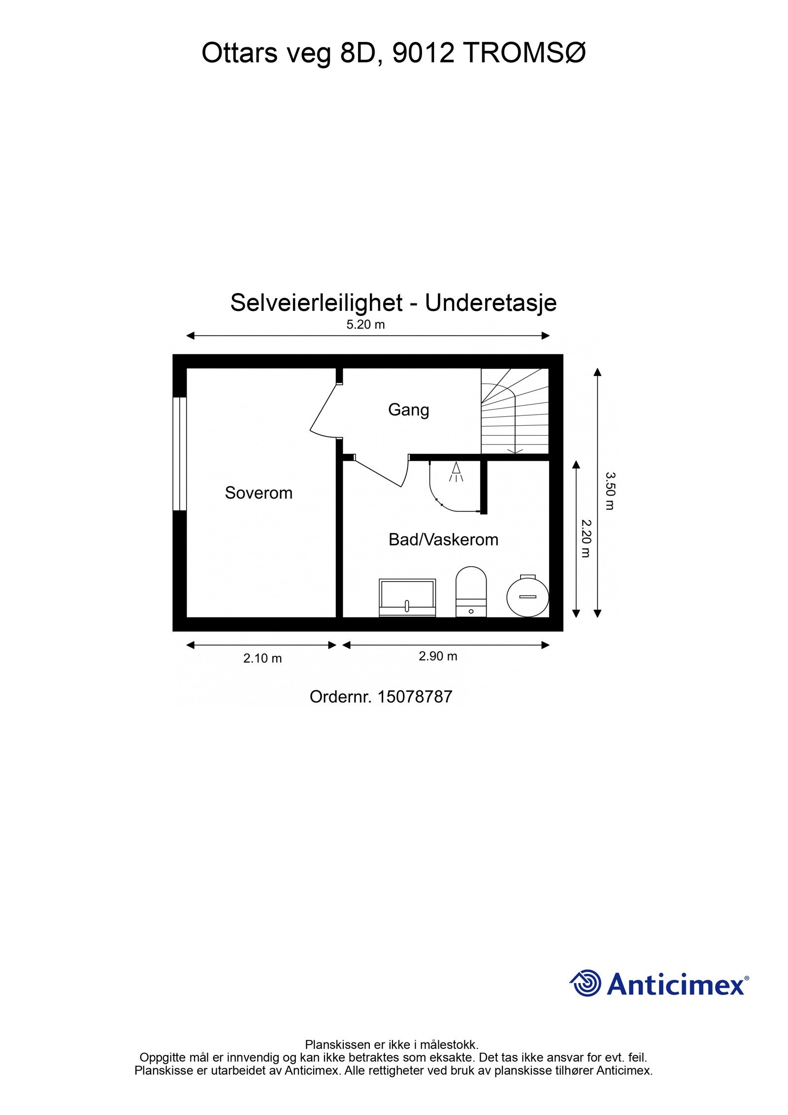 Plantegning - Underetasje Galleribilde