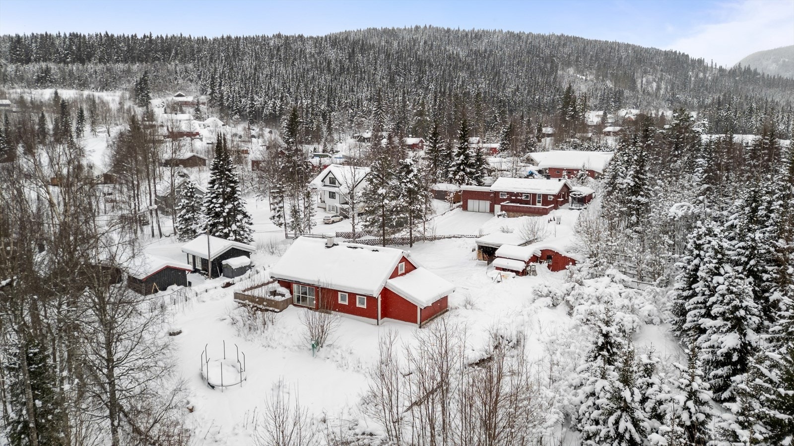 Umiddelbar nærheten til flotte rekreasjonsområder i skog og mark. Galleribilde