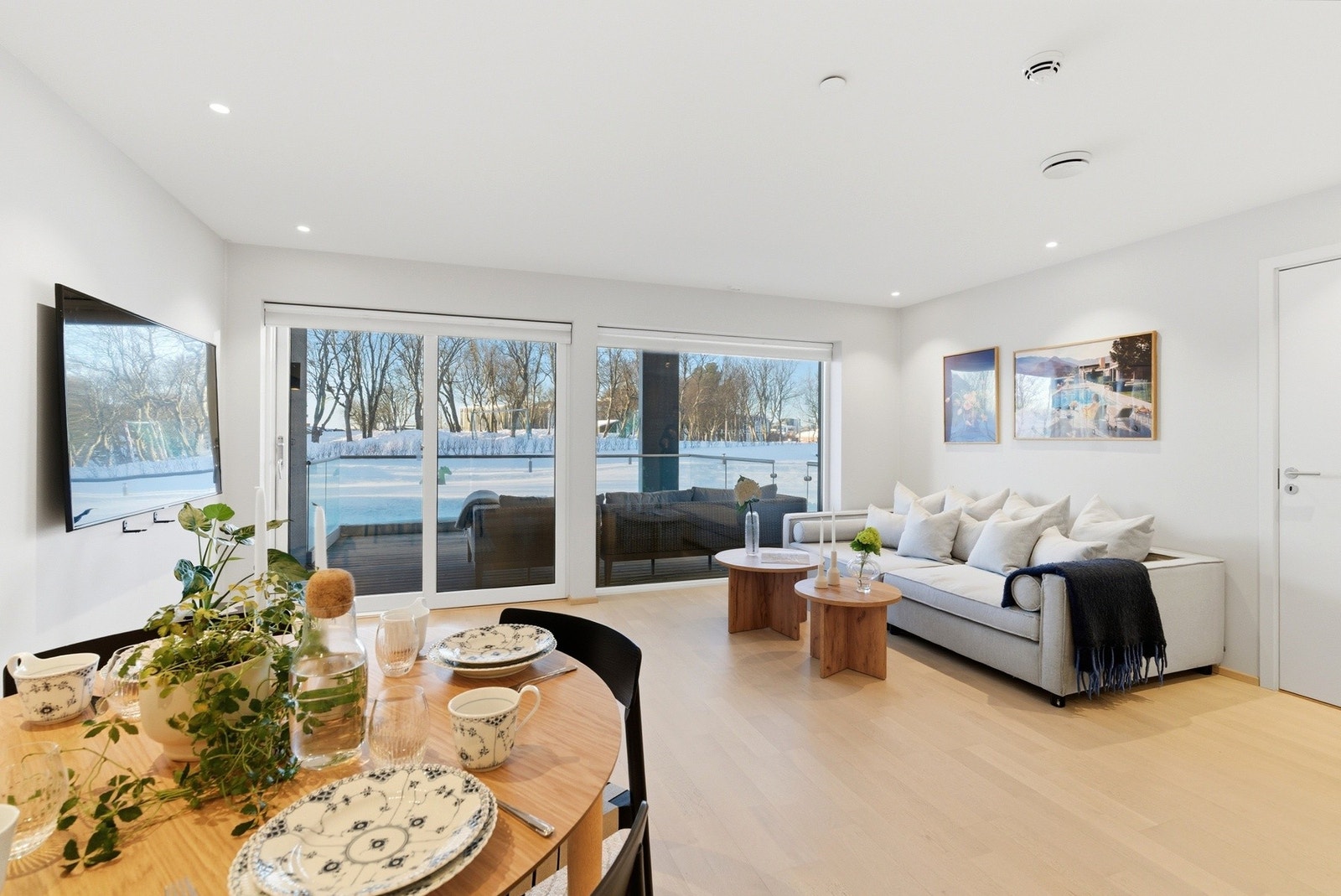 Ridelskogen boligsameie har en unik og ettertraktet beliggenhet i Midtbyen. Galleribilde