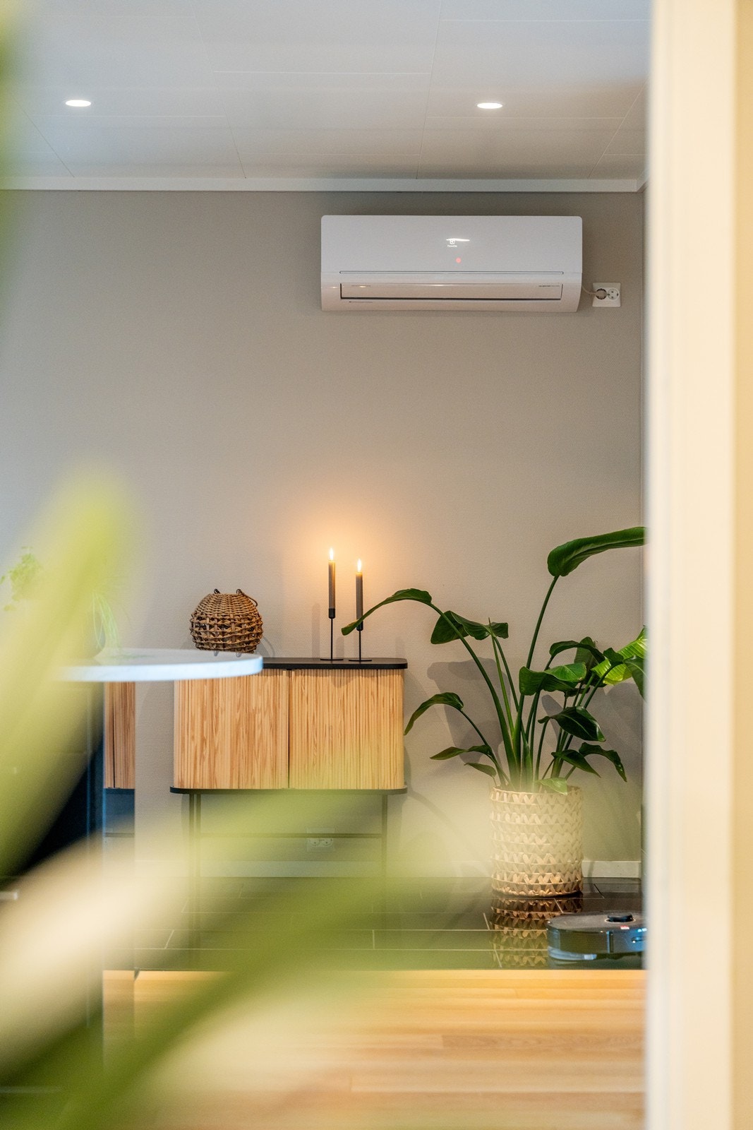 Praktisk varmepumpe sørger for effektiv oppvarming på kalde dager Galleribilde