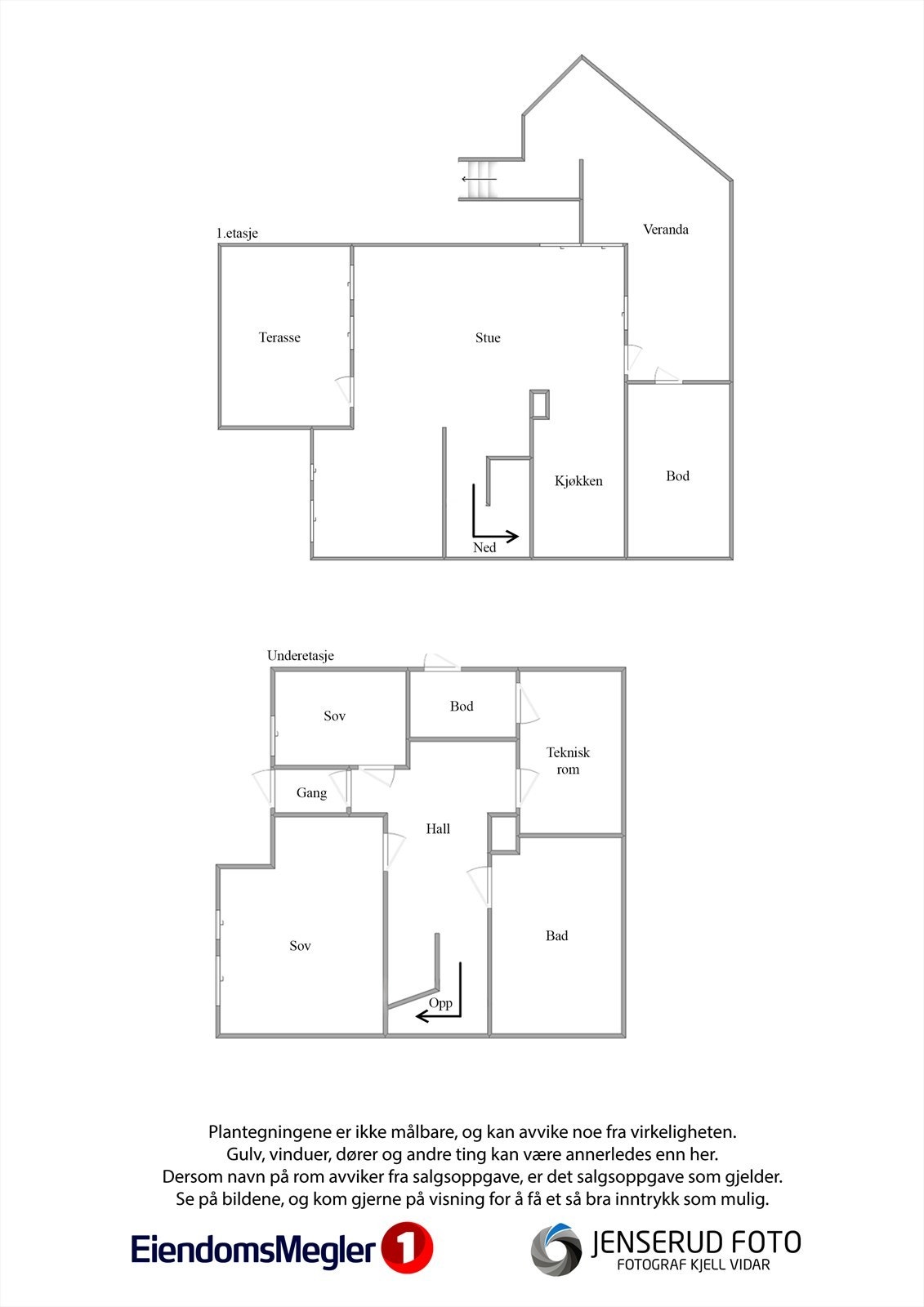 Plantegning Helgelandsbråtan 9b Galleribilde