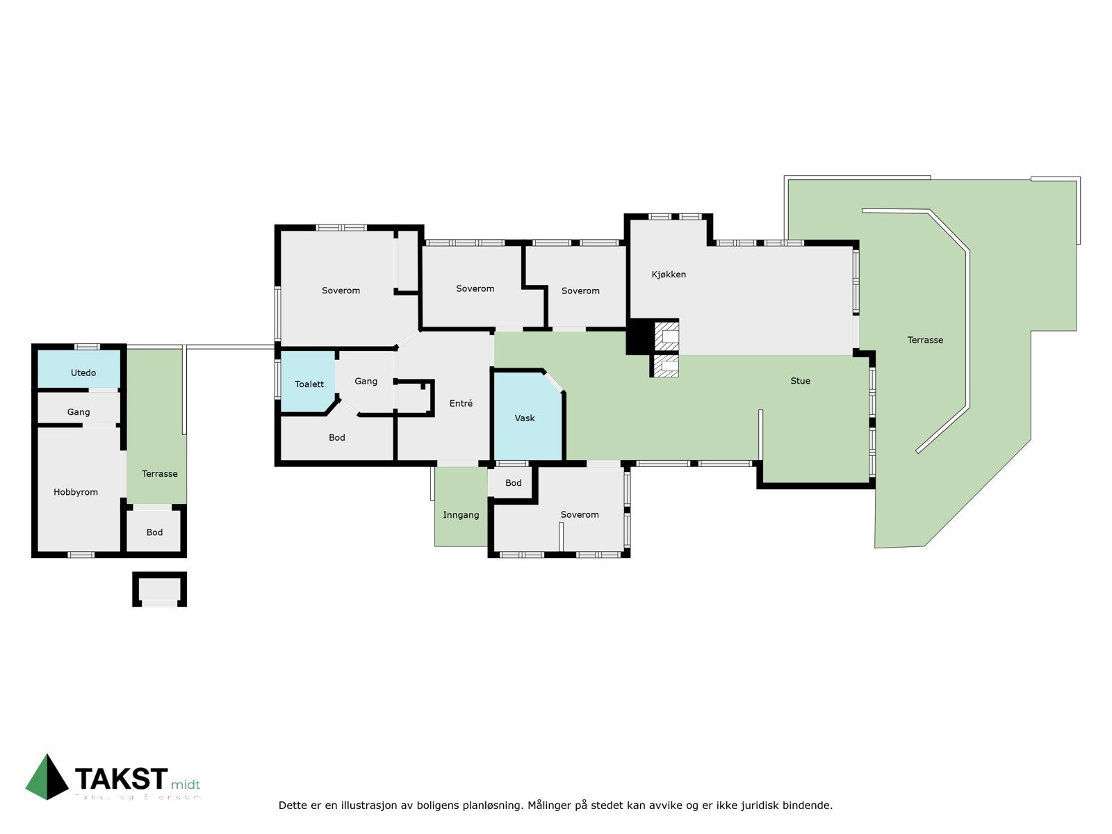 Plantegning. Galleribilde