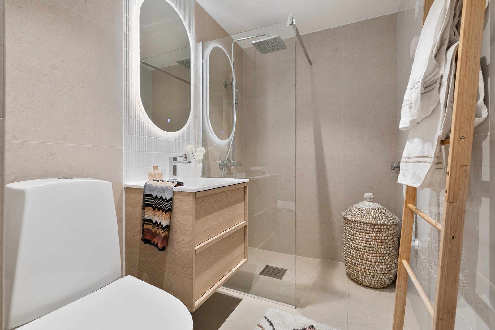 Baderommet er totaloppusset i 2025. Galleribilde