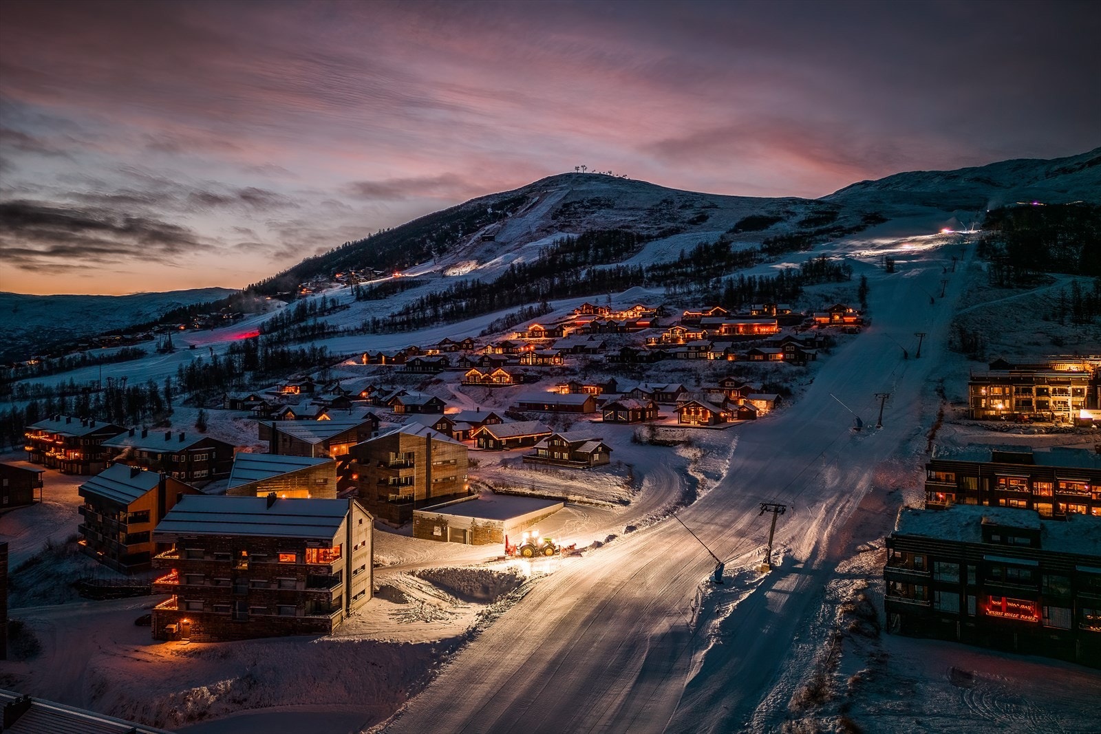 Perfekt plassert i hjertet av Myrkdalen Fjellandsby Galleribilde