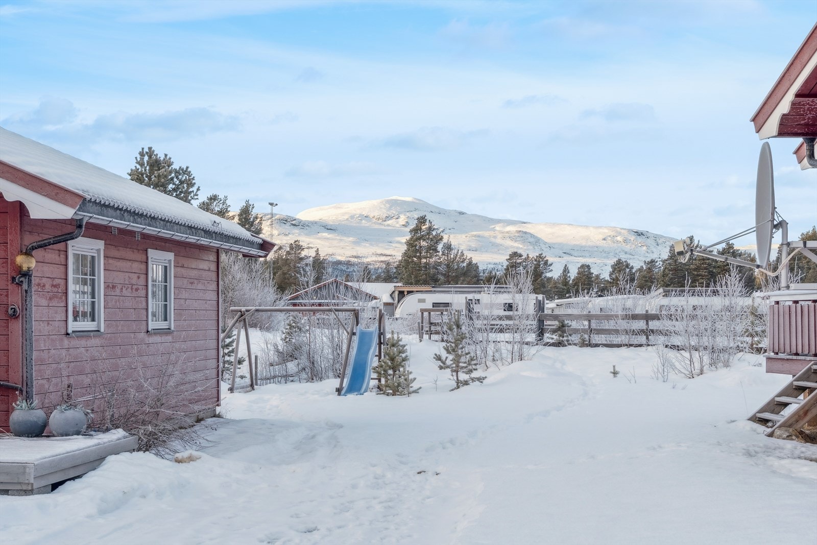 Fra eiendommen har man fin utsikt Galleribilde